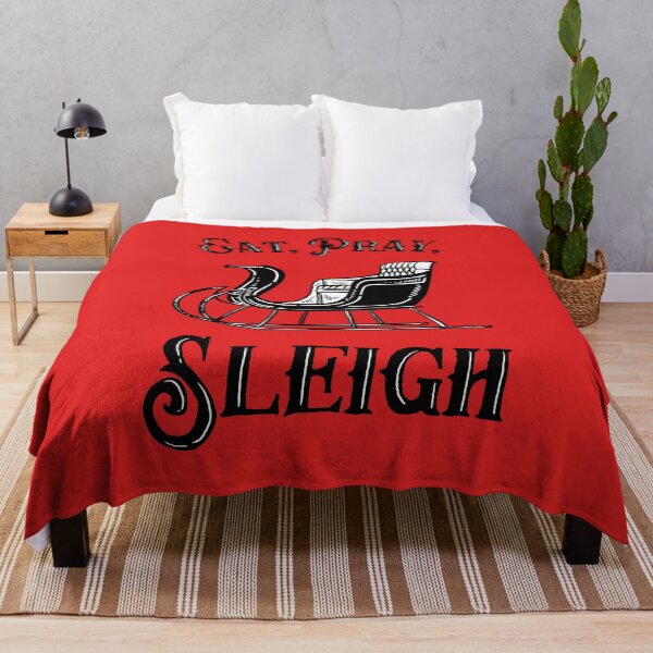 Item preview, Eat Pray Sleigh designed and sold by Yipptee Shirts.