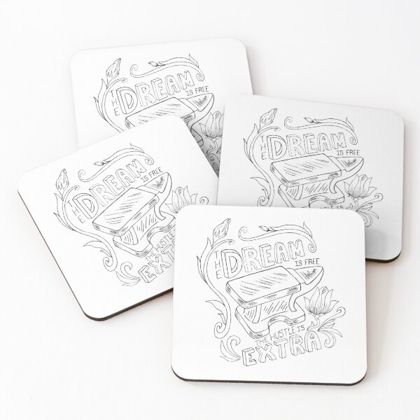 Item preview, Anvil - the dream is free the hustle is extra designed and sold by Katie-Holland.