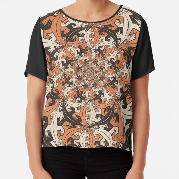 Smaller and Smaller Chiffon Top