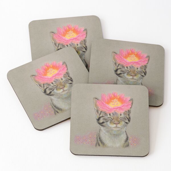 Item preview, Enlightenment Cat designed and sold by janedoran.