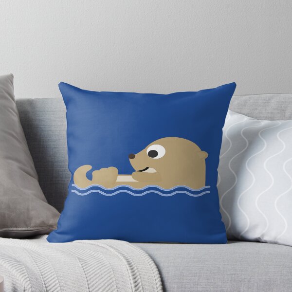 Item preview, Cute Floating Otter designed and sold by Hedgie Designs.