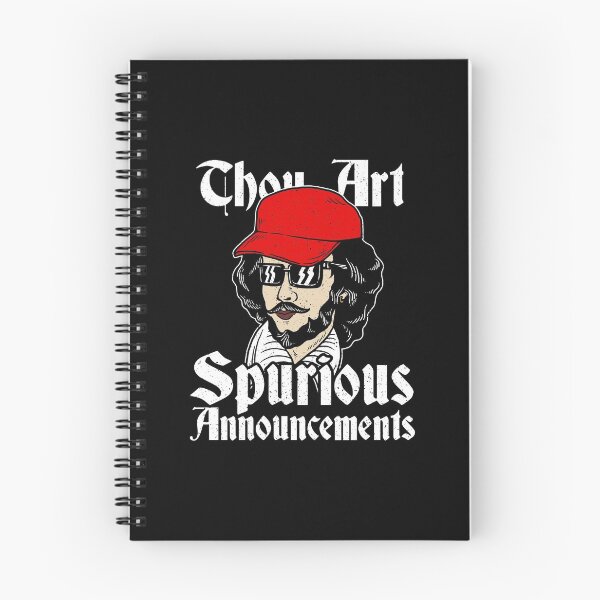 Item preview, Thou Art Spurious Announcements designed and sold by Yipptee Shirts.