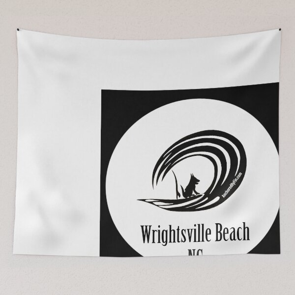 Item preview, Wrightsville Beach NC Surf Dog designed and sold by barryknauff.