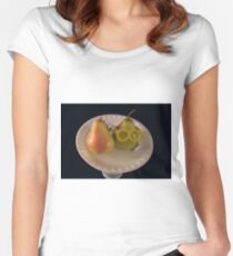 Pear Parody .07 Women's Fitted Scoop T-Shirt
