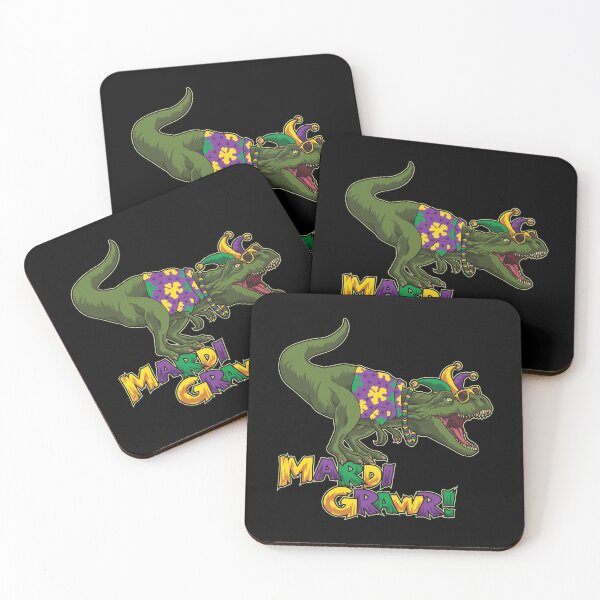 Item preview, Mardi Gras T-Rex - Mardi Grawr - Dinosaur Costume designed and sold by anziehend.