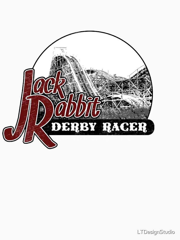 Thumbnail 7 of 7, Essential T-Shirt, Jack Rabbit Derby Racer designed and sold by LTDesignStudio.