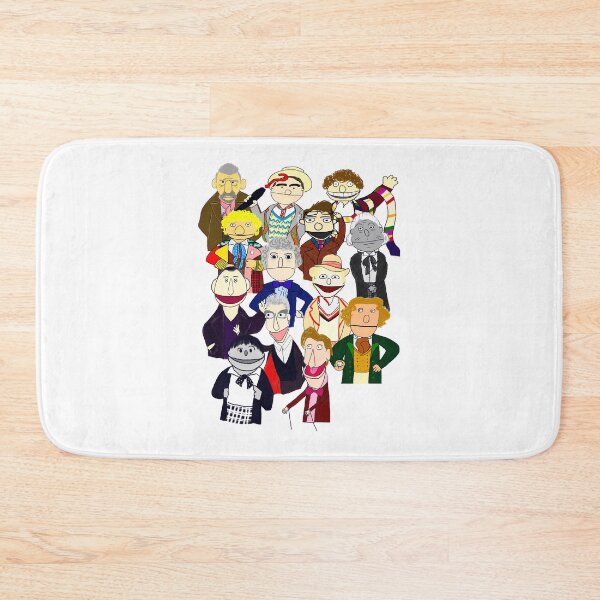 Item preview, Twelve Doctors Plus the War Doctor Muppet Style designed and sold by Qooze.