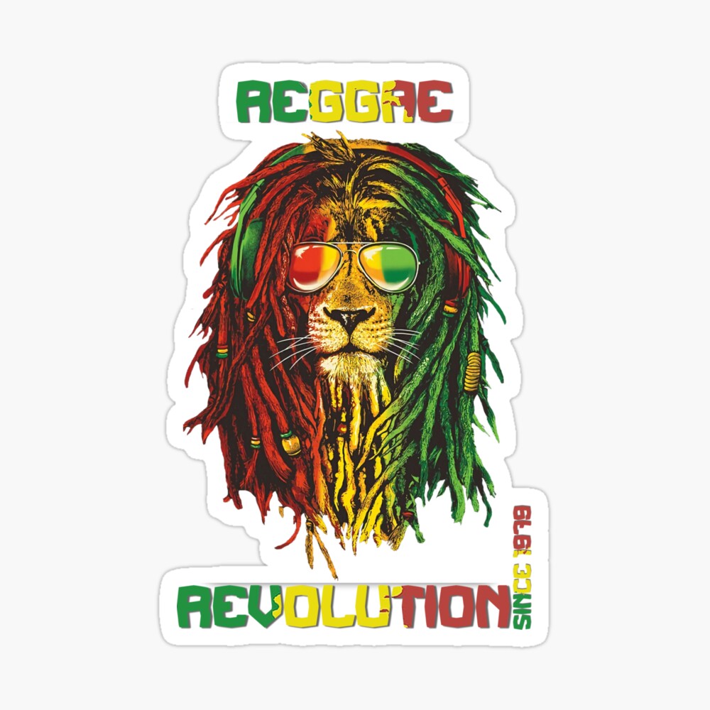Reggae Revolution Bob Marley Rasta Lion Art Since 1979 Duvet