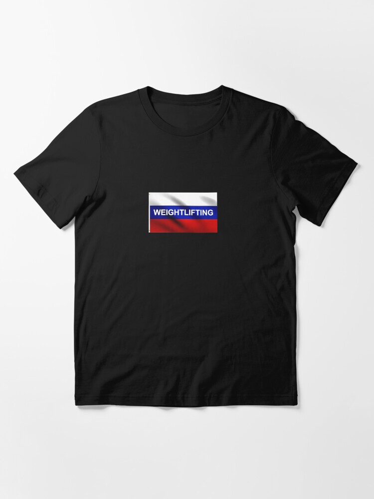 russian weightlifting t shirt