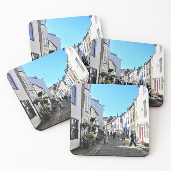 Item preview, Street in Staithes, North Yorkshire - CS-009 designed and sold by roryridleyduff.