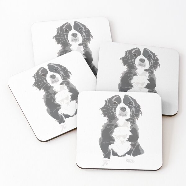 Item preview, Black and white dog designed and sold by Javier Narváez Solarte.