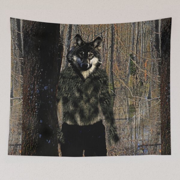 Item preview, Loup Garou in the Swamp designed and sold by Loveday Funck.