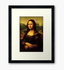 Mona Lisa Framed Print