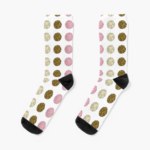 Conchas Pan Dulce Socks