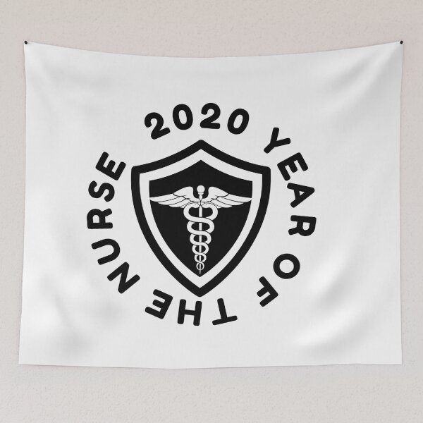 Item preview, The Year of the Nurse and Midwife 2020 designed and sold by MimsTees.