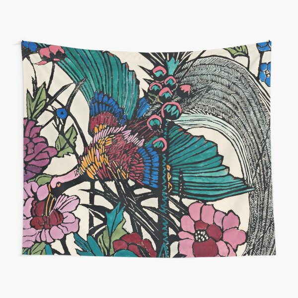 “Bird of Paradise” by Margaret Preston Tapestry