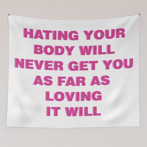 Item preview, Love Your Body Positivity Quote  designed and sold by Hevding.