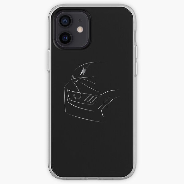 Ford Mustang Head Car Coque souple iPhone