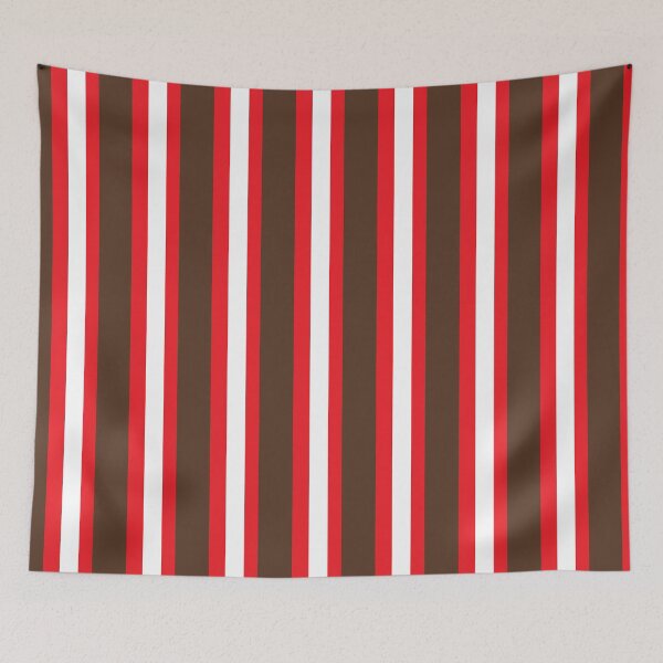 Item preview, Brown, red and white stripes designed and sold by tetibright.