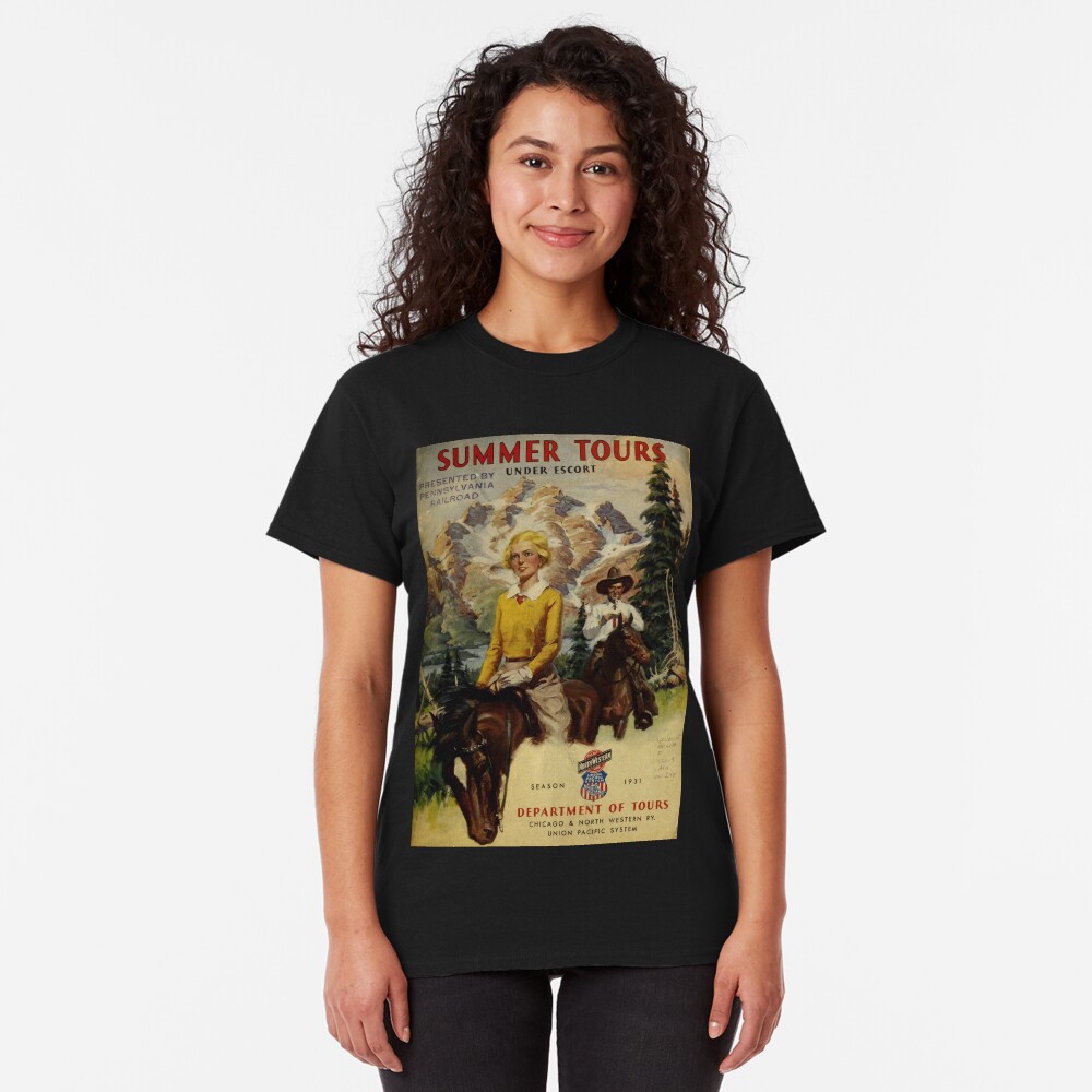 Vintage Summer Tours Catalog Classic T-Shirt