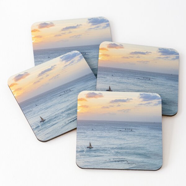Item preview, Waikiki Beach Sunset designed and sold by Roselyn Shoko.