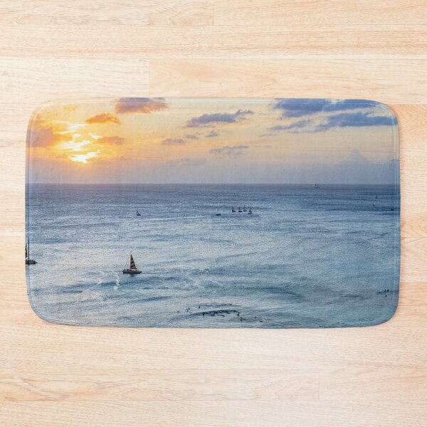 Item preview, Waikiki Beach Sunset designed and sold by Roselyn Shoko.