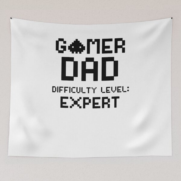 Item preview, Video Game gifts for Dads |  Gamer Dad Difficulty Level: Expert designed and sold by ETIndustries.