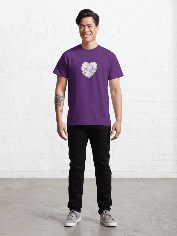 Alternate view of Endometriosis sister awareness handlettering Classic T-Shirt