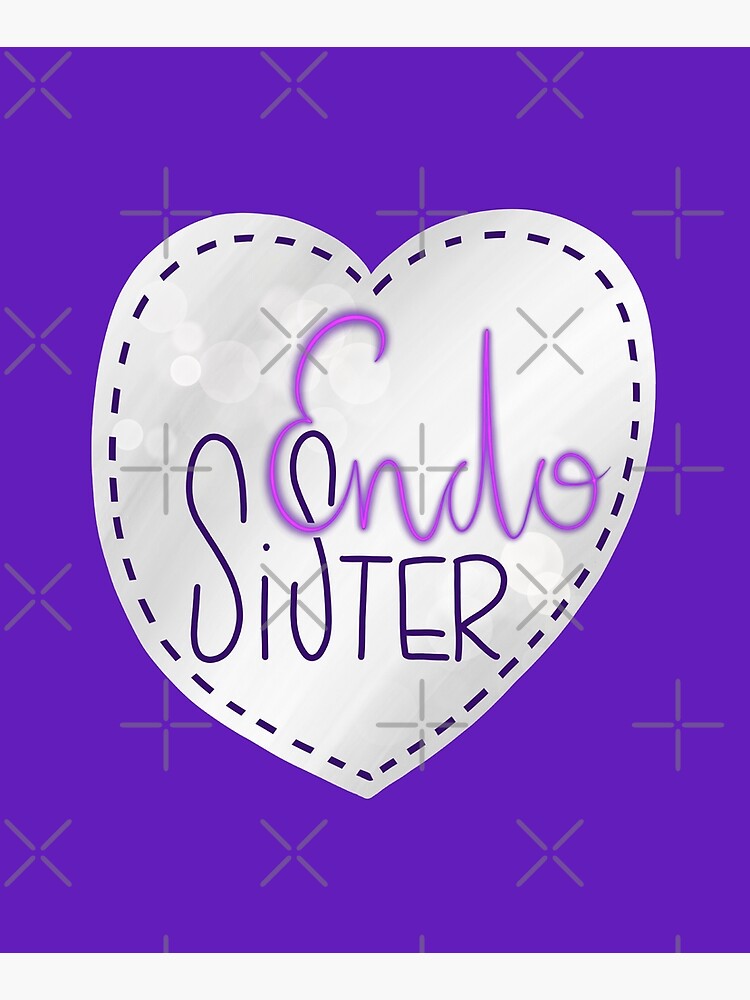 Endometriosis sister awareness handlettering by nobelbunt