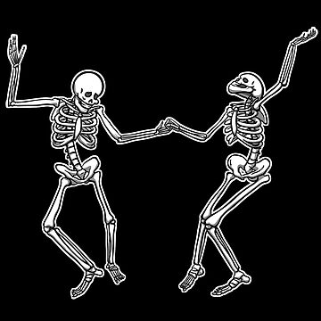 Artwork thumbnail, Dancing Skeletons by Dfastart