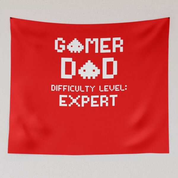 Item preview, Video Game gifts for Dads |  Gamer Dad Difficulty Level: Expert designed and sold by ETIndustries.