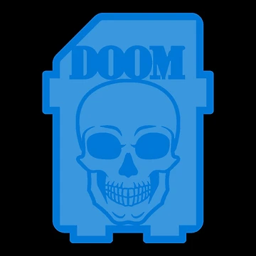 Artwork thumbnail, Doom-Keycard[2] by Richie Downes