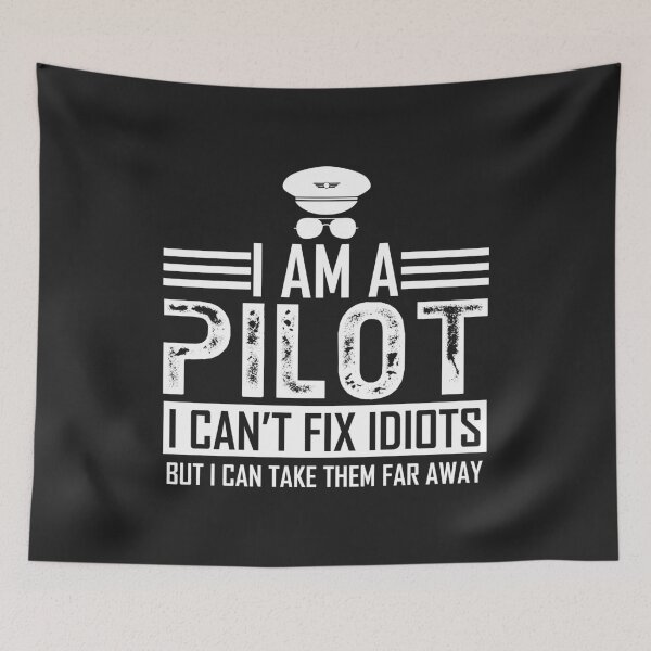 Item preview, I am a pilot fix idiots airplane pilot gift for men women designed and sold by hadleydesigns.
