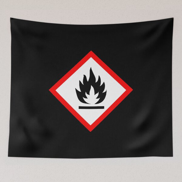 Item preview, Pictogram "Flammable" designed and sold by WilliamPaterson.