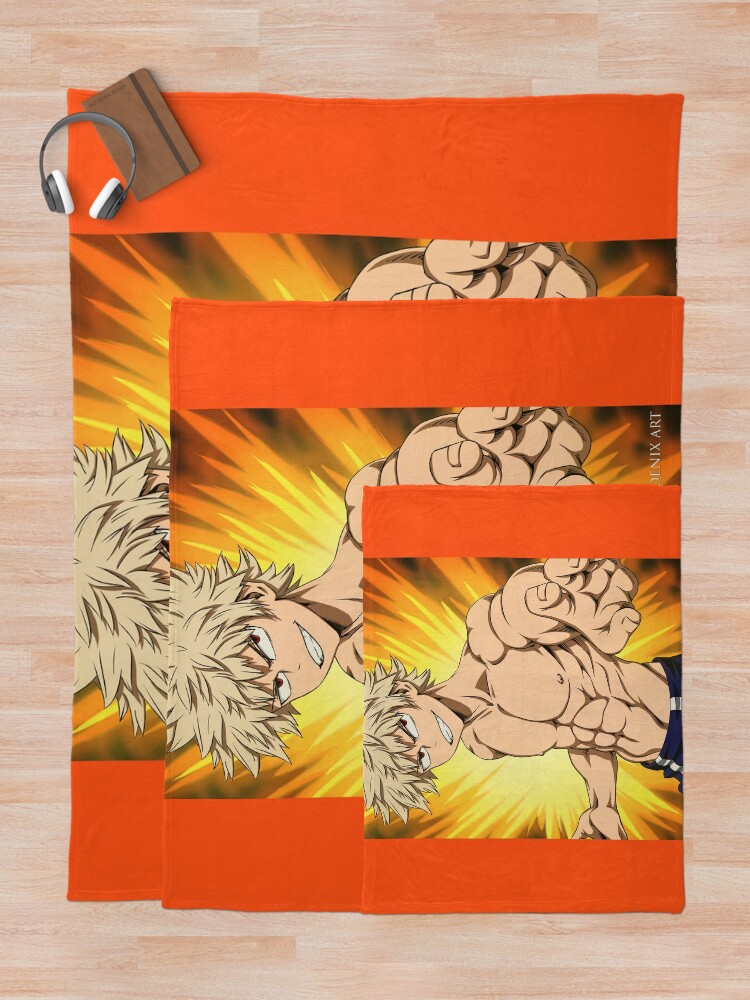 Bakugou throw online blanket