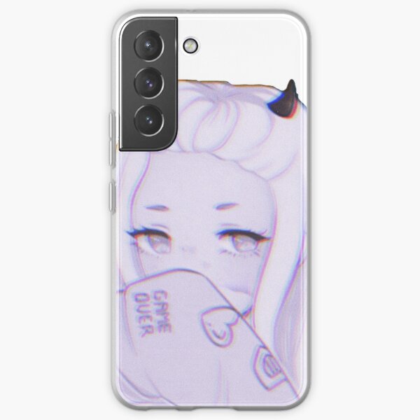 Shy Game Over Girl Samsung Galaxy Soft Case