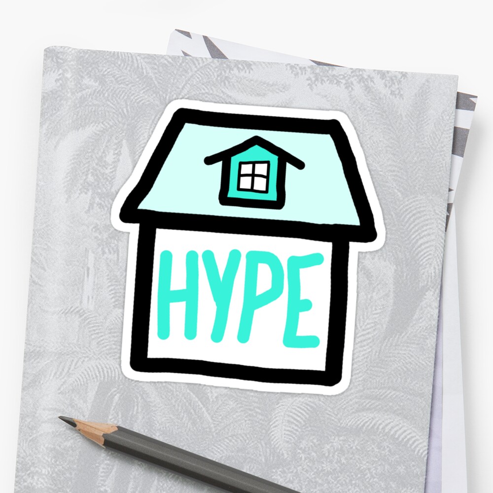 Hype House Tiktok Sticker By Mattryanx Redbubble