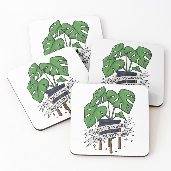 Item preview, Monstera plant mom - Home is where my plants are designed and sold by wickedfriday.