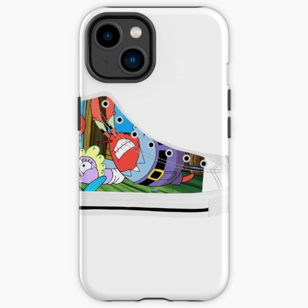 Mr. Krabs Body Slams A Baby Shoe Funda resistente para iPhone