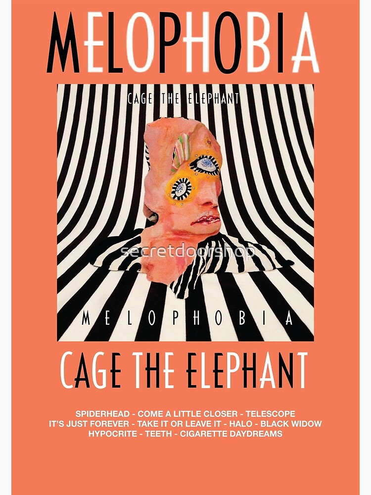 Cage the Elephant - Melophobia by secretdoorshop