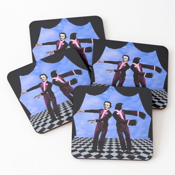 Item preview, Poe and the Raven designed and sold by Loveday Funck.