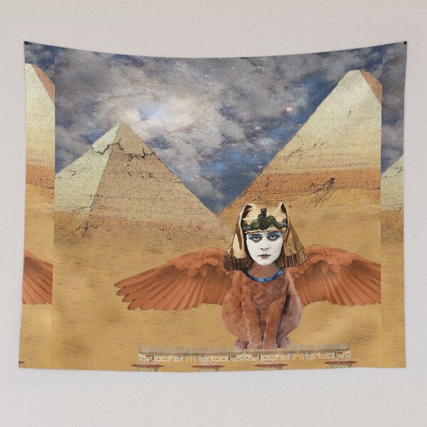 Item preview, Sphinx of the Pyramids designed and sold by Loveday Funck.