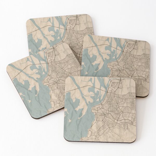 Item preview, Porto Alegre Sepia Map designed and sold by CPTVDesign.