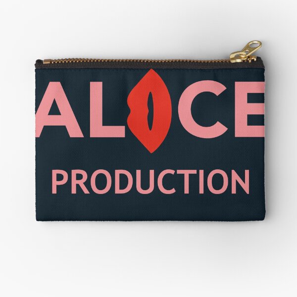 Alice Production Team Logo Zipper Pouch