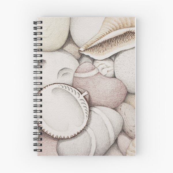Item preview, Pebbles, Cockle & Spiral Shells designed and sold by Fiona Cross.