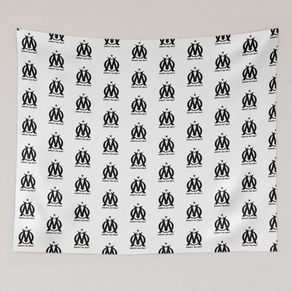 Item preview, Marseille Olympique black logo. designed and sold by Dylanrcd.