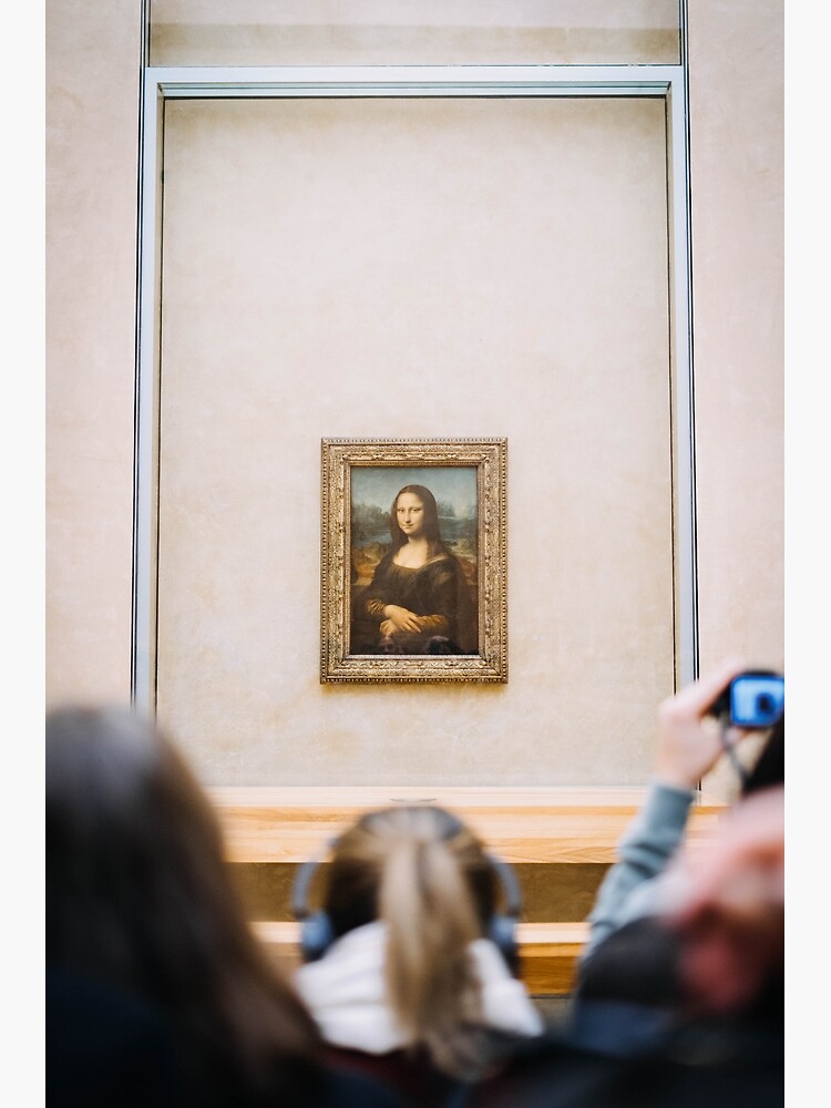 Photo By Mona Lisa At The Louvre Paris France Greeting Card By Ringomueller Redbubble