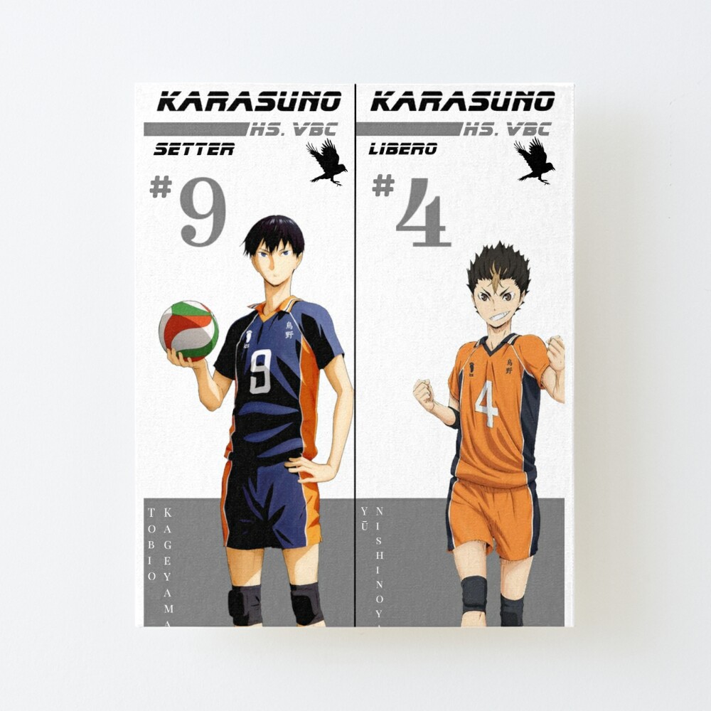 Haikyuu Poster Season 1 Framed On Paper Print