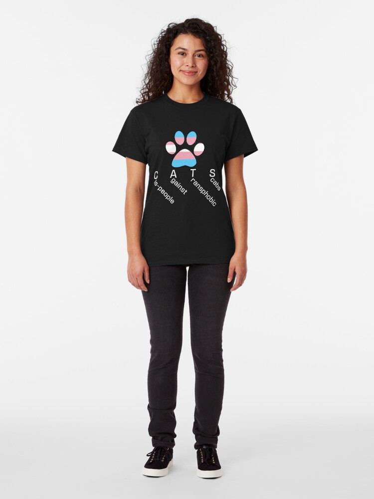 Alternate view of CATS 2 - Cis-people against Transphobia Classic T-Shirt