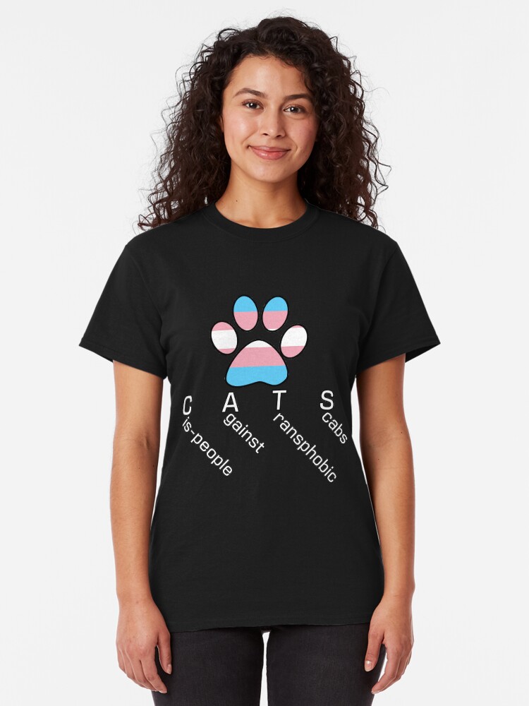 Alternate view of CATS 2 - Cis-people against Transphobia Classic T-Shirt